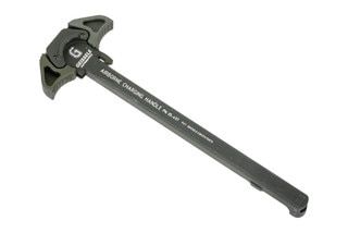 Geissele Automatics Airborne Ambi AR15 Charging Handle in OD Green features short latches